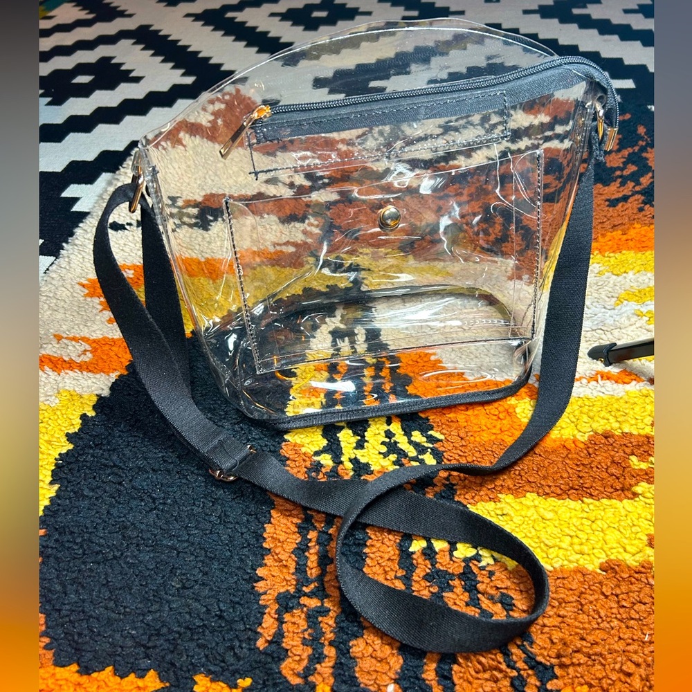 The perfect, see thru event bag!!